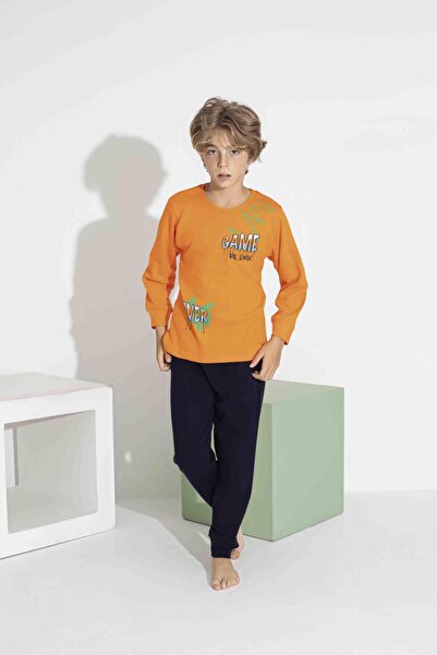 Pijamax Σετ Πιτζάμες για Αγόρια με Μακριά Μανίκια – Άνετο Ύφασμα Interlock 74...