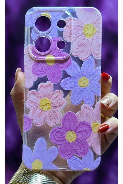 Magic Ring Redmi 15C 4g Compatible Pastel Color Patterned Transparent Silicon...