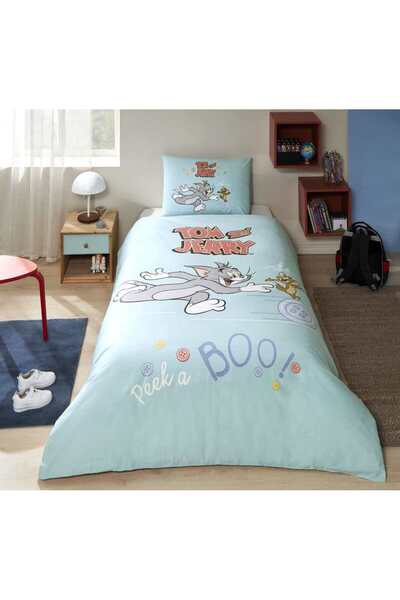Özdilek Duvet Cover Set Ranforce Single Ysl Tom and Jerry Run (L)