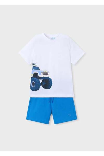 MAYORAL Комплект шортів з принтом для хлопчика, 4-8 років, синій