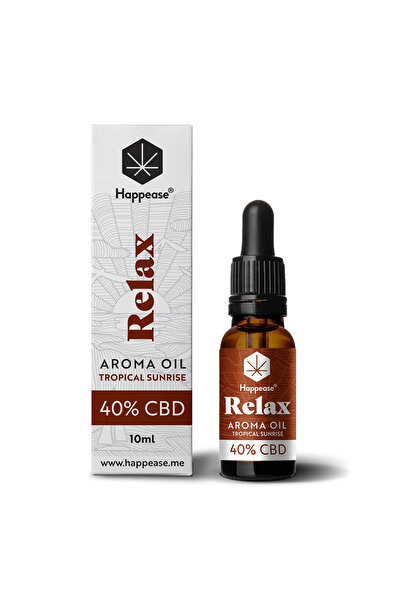 Happease CBD Oil 40% with Terpenes 'HAPPEASE' for Relaxation | Tropical Sunri...