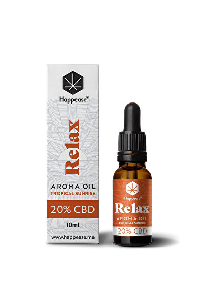 Happease CBD Oil 20% with Terpenes 'HAPPEASE' for Relaxation | Tropical Sunri...