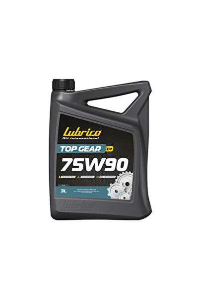 LUBRİCO Top Gear G9 EP 75W-90 Sentetik Şanzıman Yağı - 3 Lt.