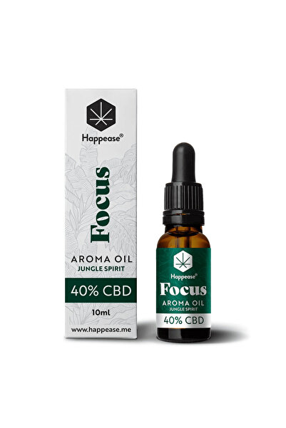 Happease CBD Oil 40% with Terpenes 'HAPPEASE' for Concentration | Focus – 10ml