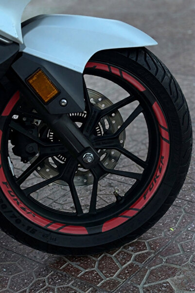 Banxtre Honda Forza için Jant Şeridi Sticker Seti (12 Parça) (Tüm Yıllara Uyu...