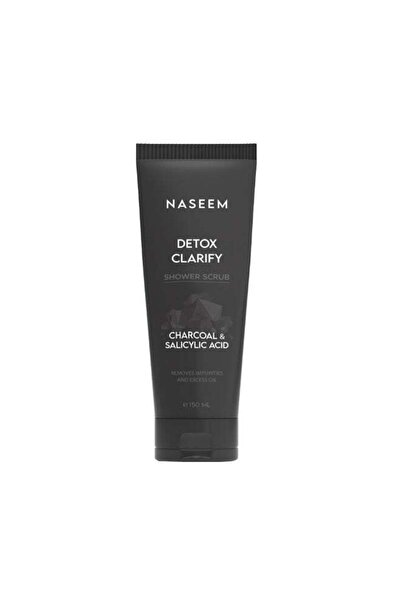 Naseem Charcoal & Salicylic Acid Shower Scrub for Men & Women – 150ml
