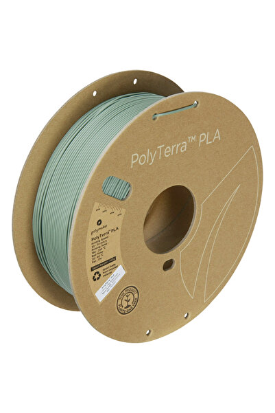 Polymaker PolyTerra PLA Filament Yumuşak Yeşil - 1 kg 1.75mm