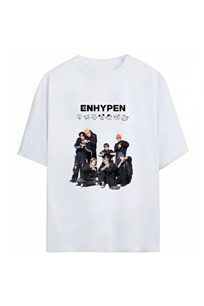 SVART WEAR Enhypen K-Pop Unisex Oversize 100% Cotton T-Shirt