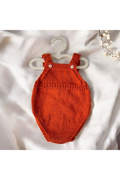 The Cloudish Shop Baby Hand-Knitted Jumpsuit Photo Shoot Outfit 0-3 Months Or...