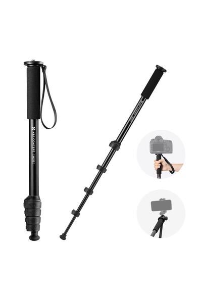 K&F CONCEPT Monopod (160cm) / 160cm Kamera Monopodu
