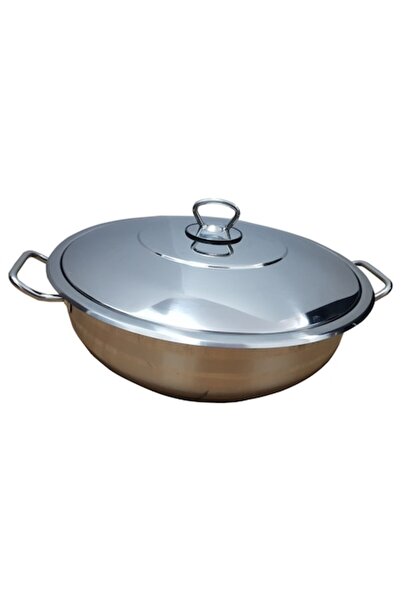 Perfect Home Cratita din inox, cu capac, 32x12cm, 8.5L,