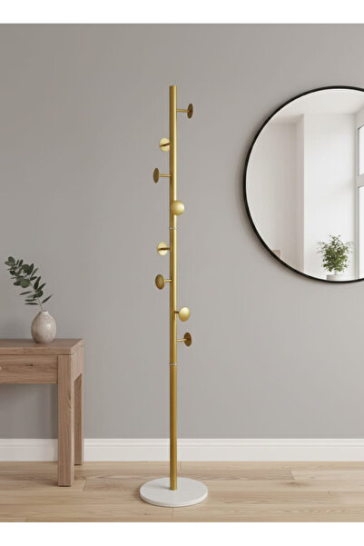 TrentonGCC Multi-Functional Metal Clothes Hanger White, 170 cm x 29 cm