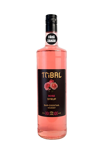 Tribal Coffee TRIBAL SUGAR-FREE ROSE SYRUP, 350ml.