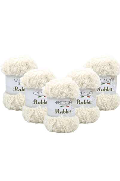 Etrofil Rabbit (77171) 5 ΤΕΜ. 100 γρ. 65 μ. 100% Πολυεστέρας Βελούδινο Χοντρό...