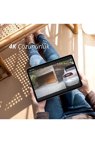 EZVIZ H8C Pro 4K 360° Dönebilen Özellikli Wi-Fi Kamera, İnsan Algılama, Akıllı Takip, Çift Yönlü Konuşma, Gece Görüşü (Ezviz Türkiye Garantili)