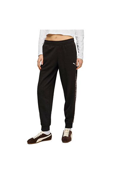 Puma Essential Graphic Animal Kadın Siyah Günlük Stil Eşofman Altı 69246401