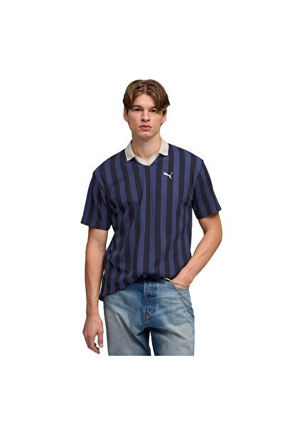 Puma Ανδρικό μπλουζάκι Class Pinnacle σε μπλε casual στυλ 69206916