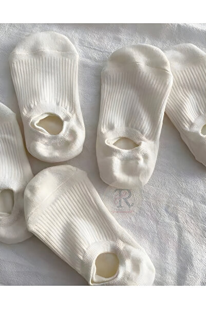 trampler Șosete de balerină pentru femei, 5 perechi, elegante, simple, invizi...