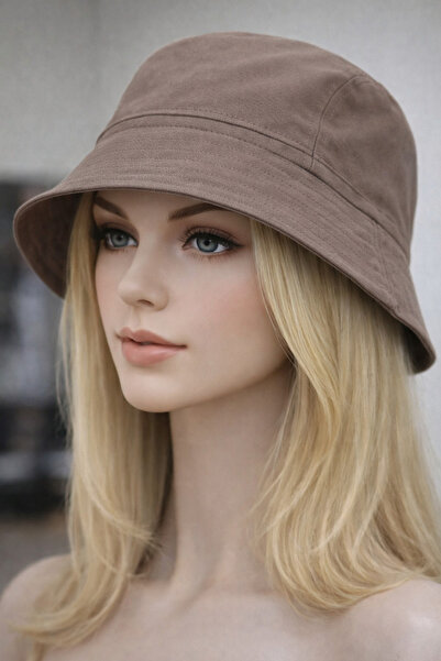 moda nokta Καλοκαιρινό υφασμάτινο καπέλο κουβά, ανδρικό γυναικείο απλό καπέλο...