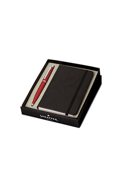 Sheaffer Pen Vfm 9403 Excessive Red With Chrome Plated Trims Fine Fp With A6 ...