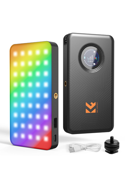 K&F CONCEPT 12W Rgb Pocket Video Light, Mini Mobil Video Işığı (KF34.052)
