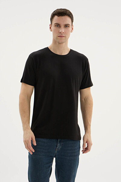 KLY Ανδρικό T-Shirt με λαιμόκοψη ποδηλατικού τύπου New Season