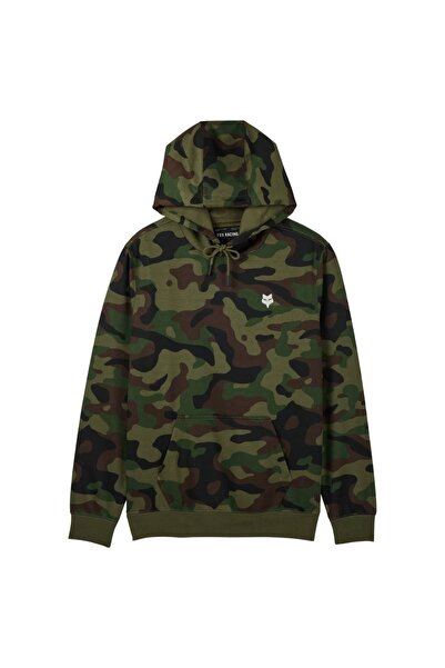 FOX Racing Φούτερ με κουκούλα FOX HEAD με πράσινο καμουφλάζ M