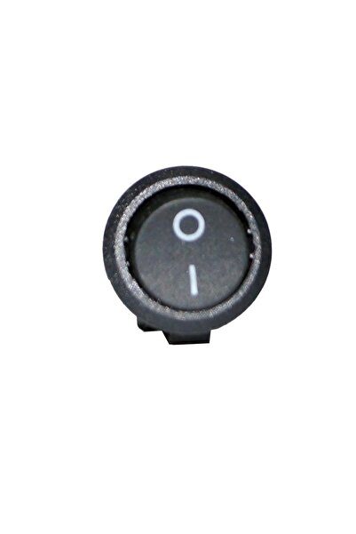 chester Yuvarlak Tip Aç Kapa Buton 2 Kademeli On Off Rocker Switch Daire Anah...