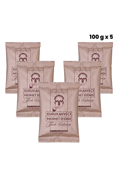 Mehmet Efendi KuruKahveci Turkish Coffee 100g * 5-Pack