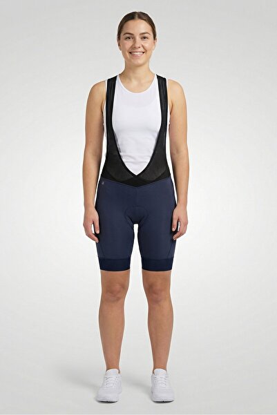 adidas Women Sportswear Fit Training Cycling Bib Shorts, Slate Blue