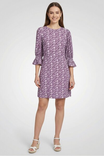 Maje Women Allover Print Mini Dress, Multicolor