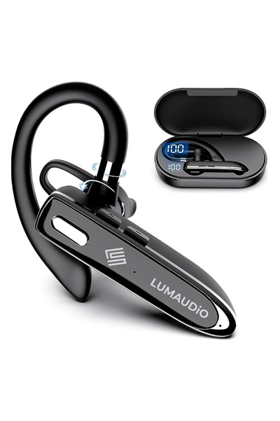 Lumaudio Ασύρματα ακουστικά Ring, Bluetooth 5.3, Αυτονομία μπαταρίας 72 ωρών,...