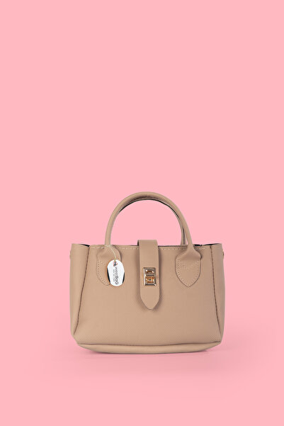 westbag Women's Faux Leather Textured Small Size Hand and Shoulder Bag with Z...