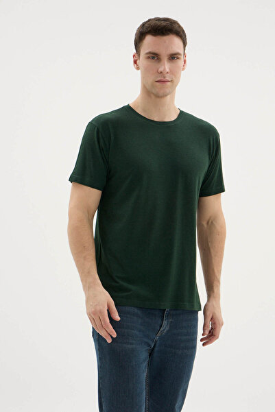 KLY Ανδρικό T-Shirt με λαιμόκοψη ποδηλατικού τύπου New Season