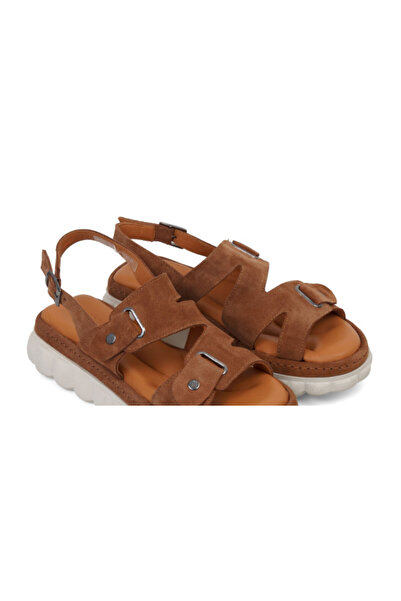 ANNASIA SHOES GIULIA Sandals - Brown Leather