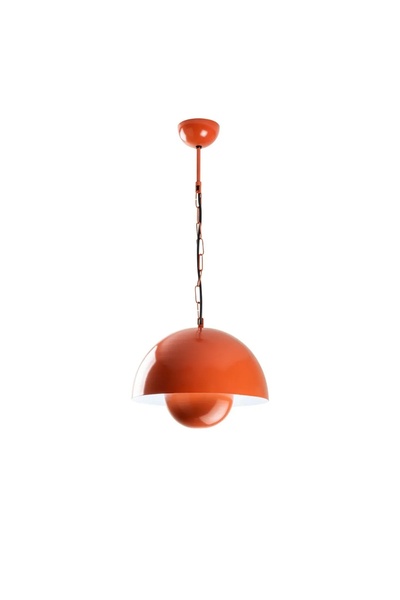 OEM Re-Bloom pendant lamp, metal, orange, 30 x 90 cm