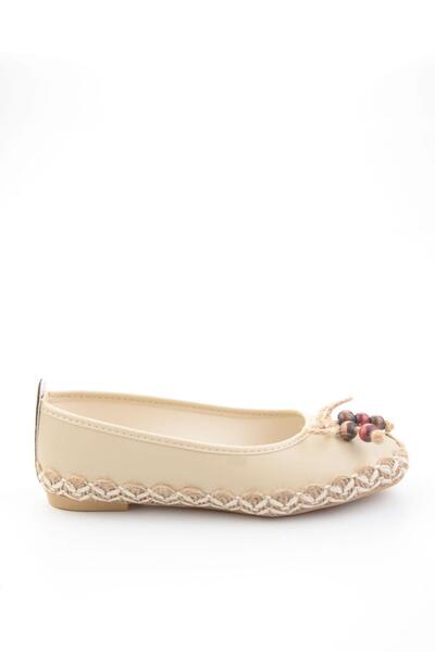 Bambi Bej Kadın Espadril K01360060509