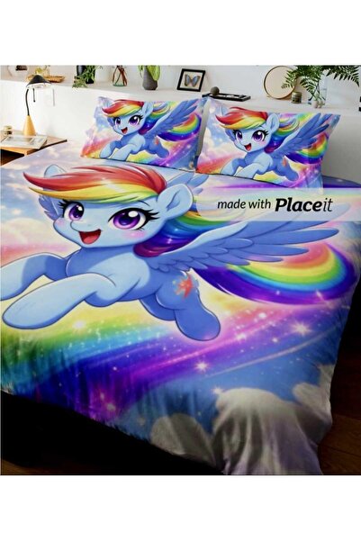 AngelsHome Special Design Children'S, Single Bedding Set 160X240 cm Cotton Sa...