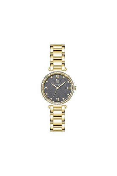 LOUIS RIVEL Women's Watch LR 24008 Gold Gray Dial