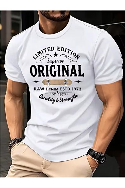 tricoultau.ro Men's 100% cotton T-shirt, Regular fit, LIMITED print