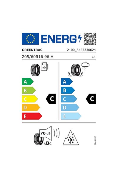 GREENTRAC 205/60R16 WINTER MASTER D1 96H