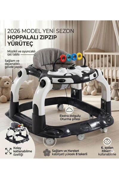 ÖYKÜ BEBEK DUNYASI 2026 Model Yeni Sezon Yeni Model Hoppalalı Zıpzıp Yürüteç ...