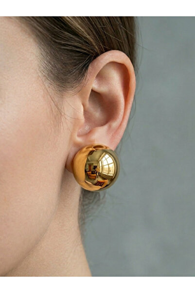 618 CONCEPT Women's Round Design Earrings