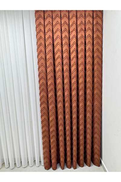 NİVEMESHOME ΡΙΤΜΙΚΗ ΠΛΙΣΕ ΚΟΥΡΤΙΝΑ ΦΟΝΤΟΥ ΜΕ ΠΛΙΣΕΣ 1/3