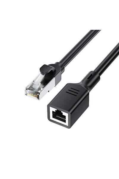 Veggieg Cat6 1000Mbps Gigabit Ftp Rj45 Ethernet Network Extension Cable 2 Meters