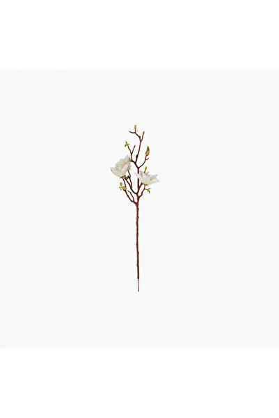 JASMIN CONCEPTS Magnolia Dal Sarı-Beyaz 80cm