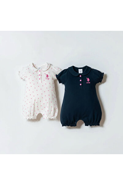 U.S. Polo Assn. U.S. Polo Double Baby Romper