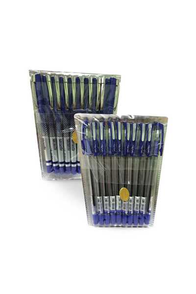 winplus Win Plus Pen Blue COMBO 0.7mm 10's+10's