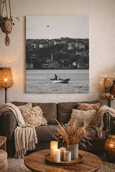 photonom 90'lar Üsküdar Sahil | Ev Dekorasyon Kanvas Tablo | Ev Hediyesi