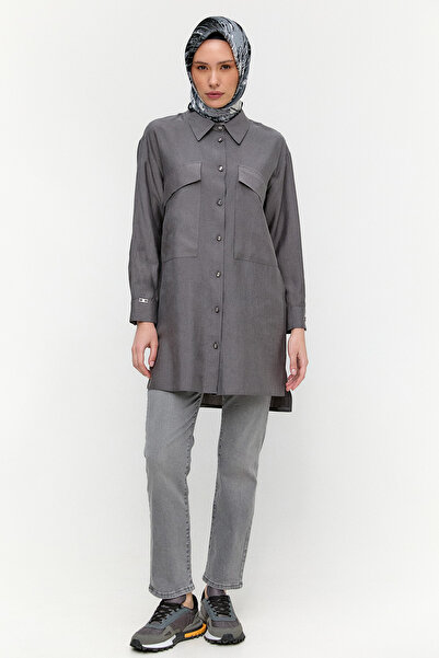 Setrms Çift Cepli Oversize Tunik